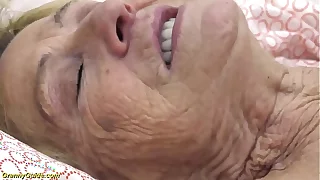 sexy 90 years old granny gets seem like fucked